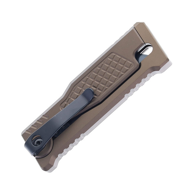 Reate Exo-U Utility Knife Bronze Aluminum Diamond | White Mountain