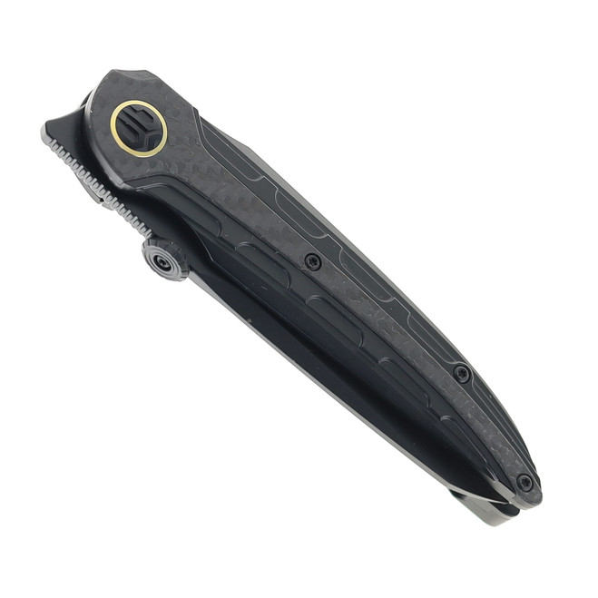 【保存版】 Folding Prydwen Bestech Knife Fiber Titanium/Carbon Black スタイ・よだれかけ