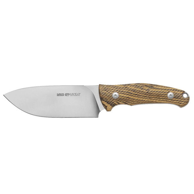 Viper Ranger Fixed Blade N690 Satin Blade Bocote Wood Handle VT4056BC Viper Ranger Fixed Blade N690 Satin Blade Bocote Wood Handle VT4056BC
