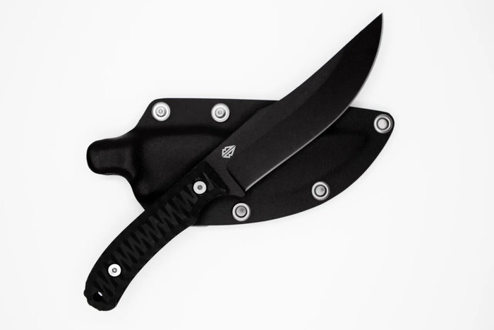 7種セット Blade Brothers Navajero Fixed Blade Knife Black ABS Plastic Handle