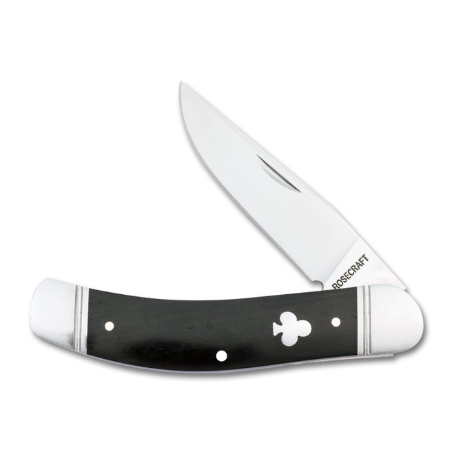 RoseCraft Blades Stinking Creek Sowbelly Black Sandalwood Folding