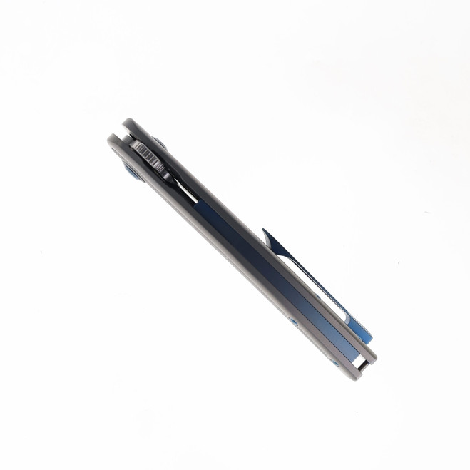 Legion Steel Asgeir Folding Knife Gray Titanium Handle 20CV
