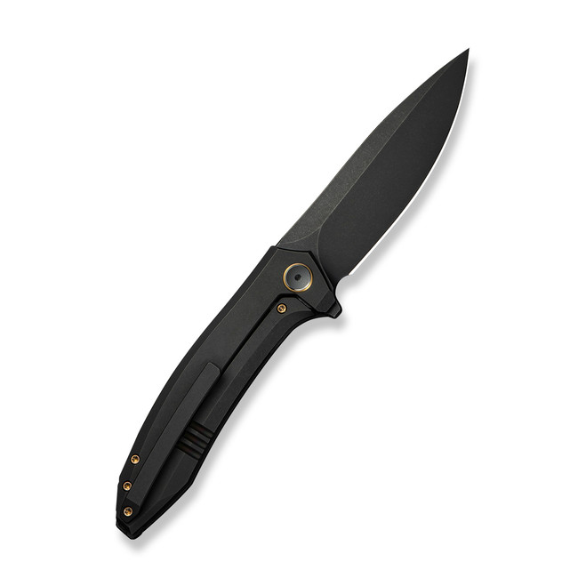 3️⃣様 WE Acuminal Folding Knife Black Titanium Handle Vanax Plain Edge