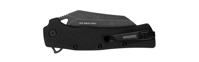 Kershaw Dawnstar Folding Knife Black GFN Handle 8Cr13MoV Hawkbill