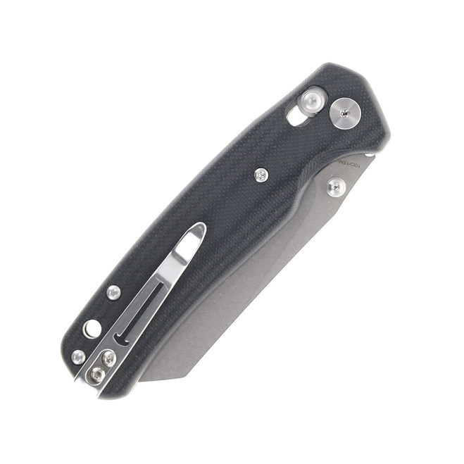 Bestechman Cicada's Wing Folding Knife Black G10 Handle 10Cr15MoV