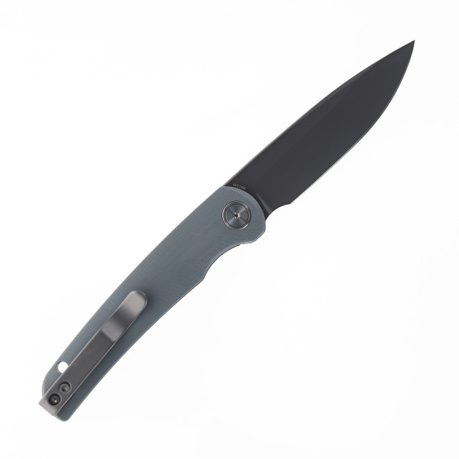 Miguron Mini Akri Folding Knife Dark Gray G10 Handle 14C28N Drop