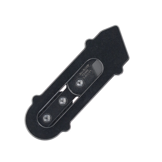TwoSun TS488-YJ01-TI Utility Knife Black Titanium Handle YJ01-V1