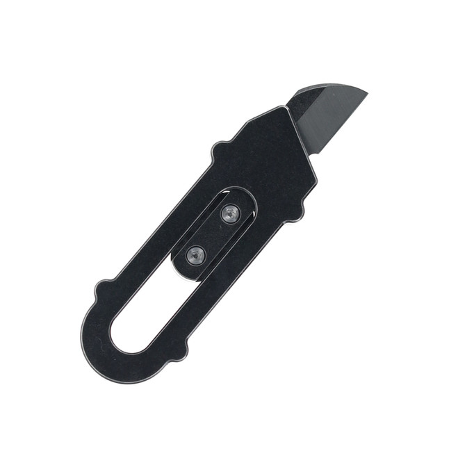TwoSun TS488-YJ01-TI Utility Knife Black Titanium Handle YJ01-V1