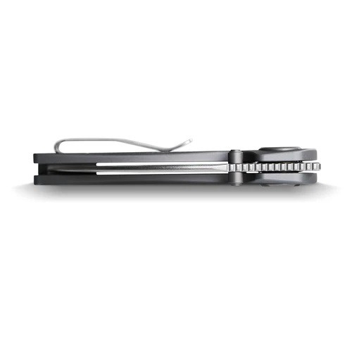 Vosteed Shilin Cutter Folding Knife Gray Aluminum Handle Elmax