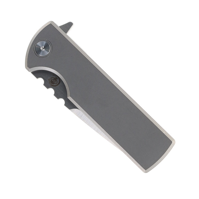 ポニー Chaves Integral T.A.K. Folding Knife Gray Titanium Handle M390