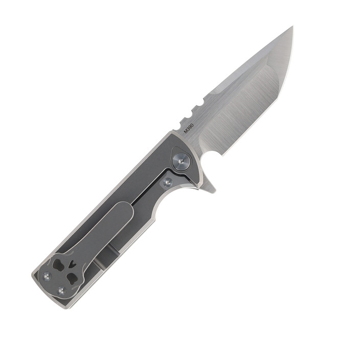Chaves Integral T.A.K. Folding Knife Gray Titanium Handle M390