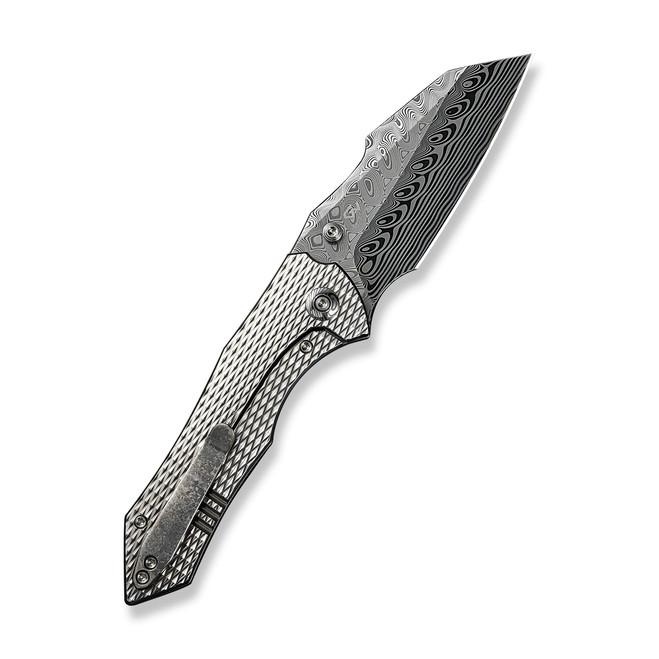 Pre-Order Ships 12-16) WE High-Fin XL Folding Knife Diamond Satin