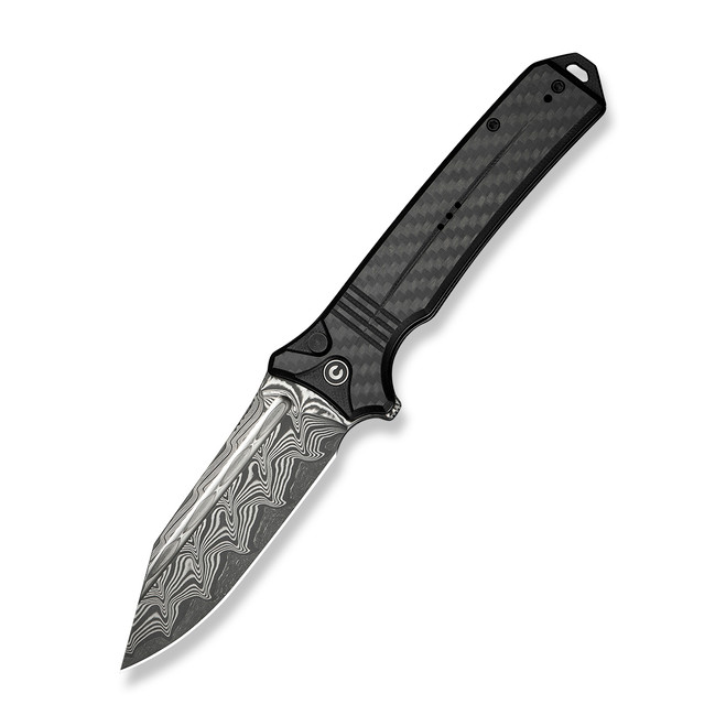 Civivi Neurohaptic Folding Knife Carbon Fiber/G10 Handle Damascus