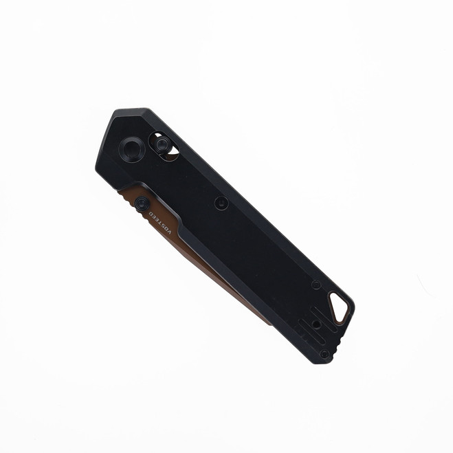 Vosteed Parallel Folding Knife Black Titanium 154CM