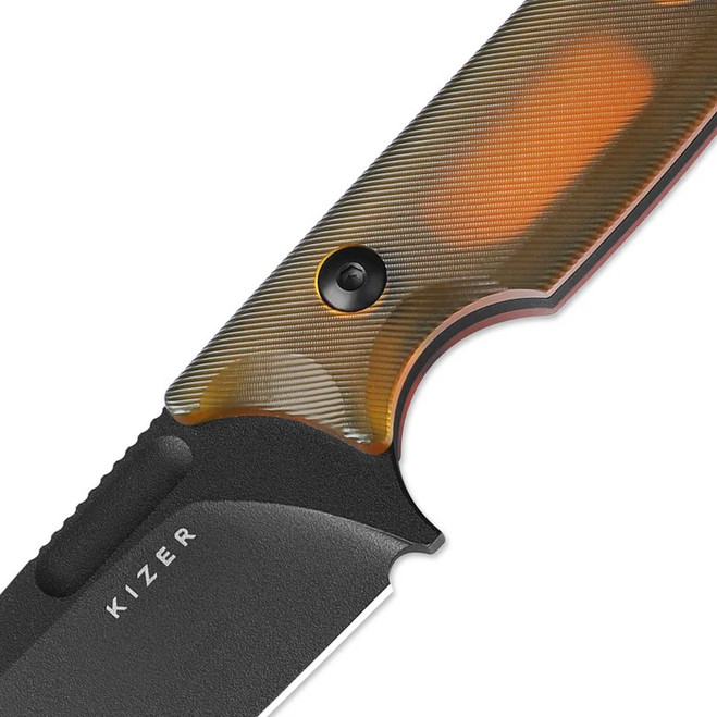 Kizer Cabox Folding Knife PEI Handle Nitro-V Plain Edge 1048A6