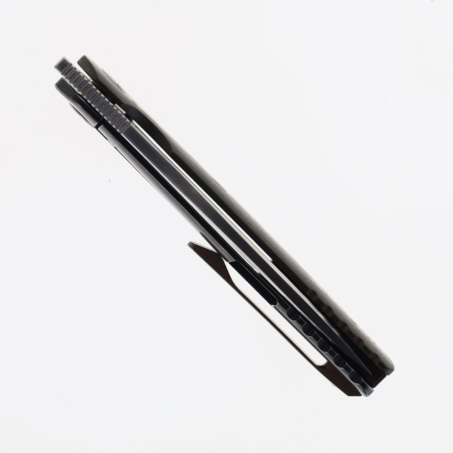 Katsu Frame Lock Folding Knife Color Fat Carbon Gold Camo Handle