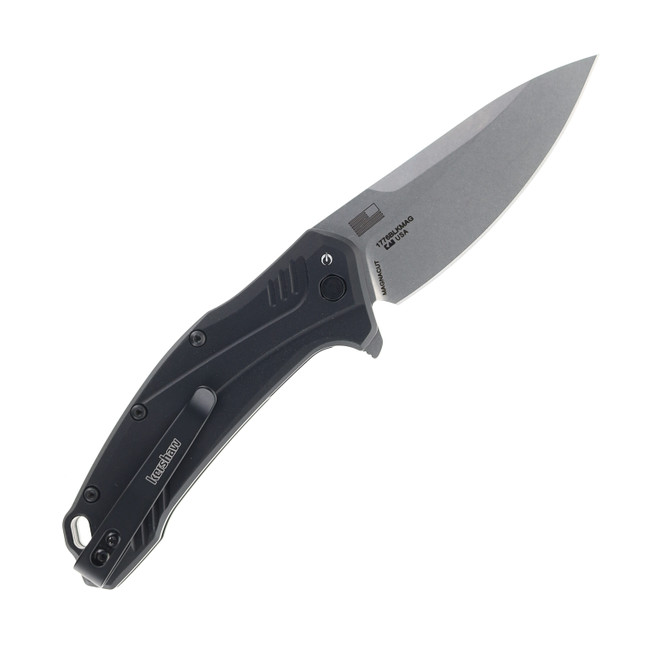 Kershaw Link Liner Lock Folding Knife Black Aluminum Handle