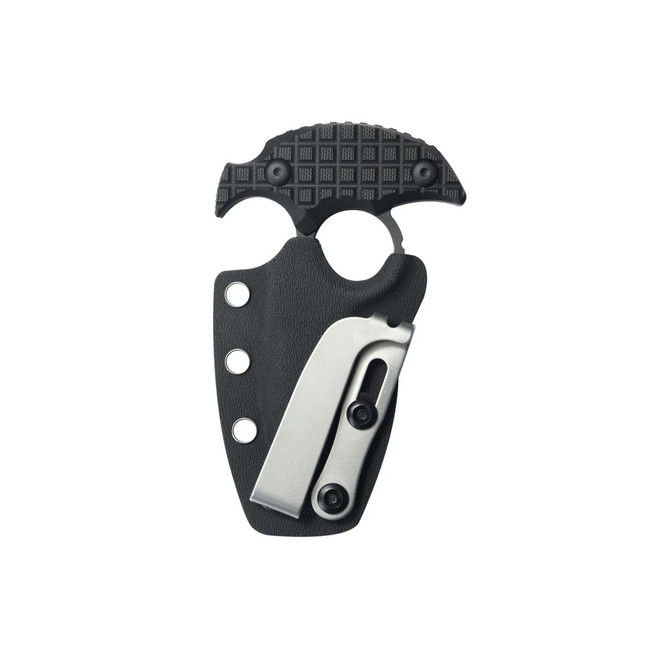 Kubey Cavy Fixed Blade Knife Black G10 Handle 14C28N Spear Point Plain Edge Blackwash Finish KU403B Kubey Cavy Fixed Blade Knife Black G10 Handle 14C28N Spear Point Plain Edge Blackwash Finish KU403B