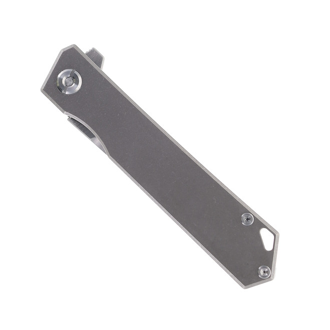 TwoSun TS20 YJ01 V1 Folding Knife Gray Titanium Handle YJ01-V1
