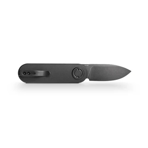 Vosteed Corgi V Folding Knife Black Aluminum Handle 14C28N Drop