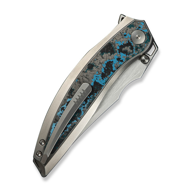 WE Quinseris Folding Knife Titanium Fat Carbon M390