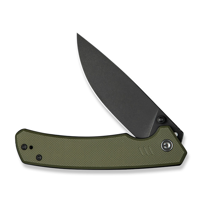 Civivi Merit Folding Knife OD Green G10 Handle 14C28N Plain Edge