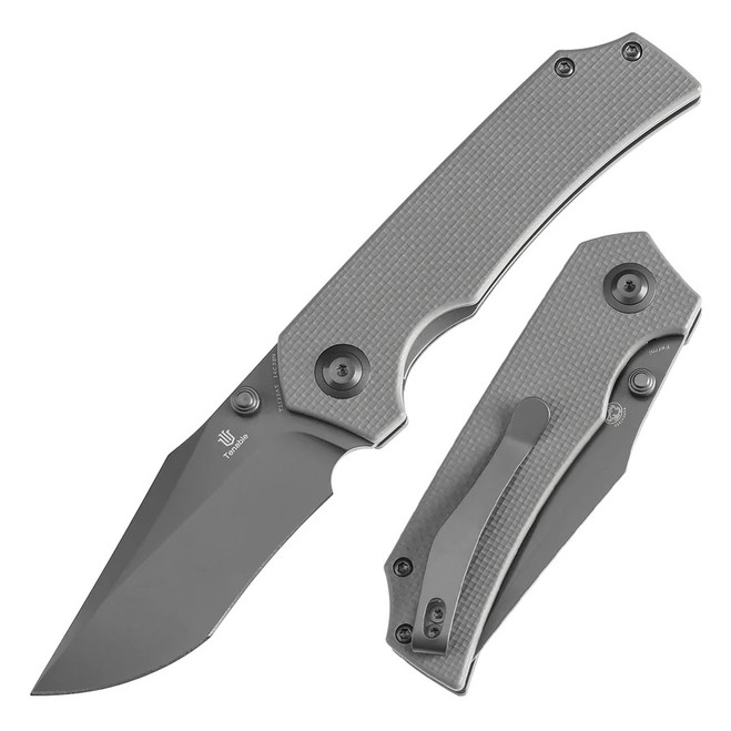 専用1 Tenable Fermi Folding Knife Light Sand G10 Handle 14C28N
