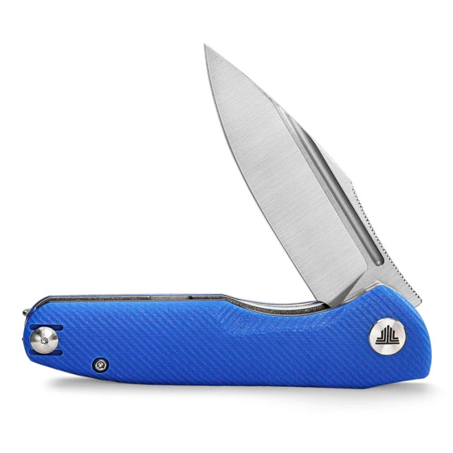 Trivisa Antliae-03L Liner Lock Blue Folding Knife 3.26