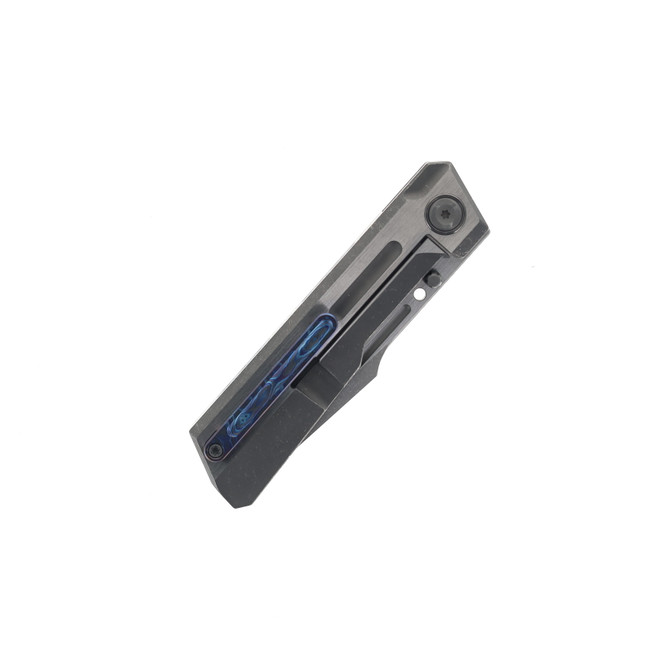 Poikilo Blade Marlin-M Folding Knife Titanium Handle M398 Harpoon