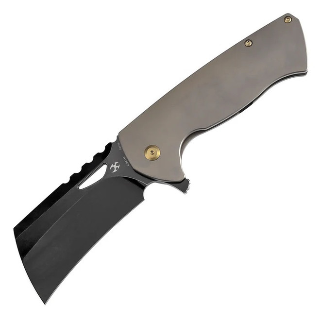 Kansept Leviathan Folding Knife Bronze Titanium Handle S35VN