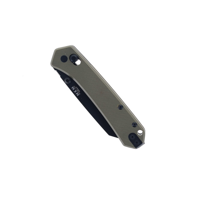 MKM Yipper Folding Knife OD Green G10 Handle Magnacut Plain Edge