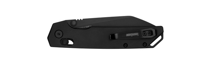 Kershaw Iridium Folding Knife Black Aluminum Handle D2 Reverse Tanto Plain Black Blade 2038RBLK Kershaw Iridium Folding Knife Black Aluminum Handle D2 Reverse Tanto Plain Black Blade 2038RBLK