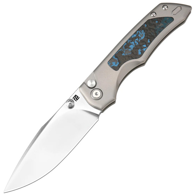 Artisan Cutlery Wizard The Sorcerer Folding Knife Titanium/Fat
