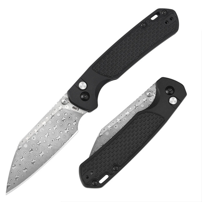 CJRB Pyrite Light Folding Knife Black FRN Handle AR-SFII