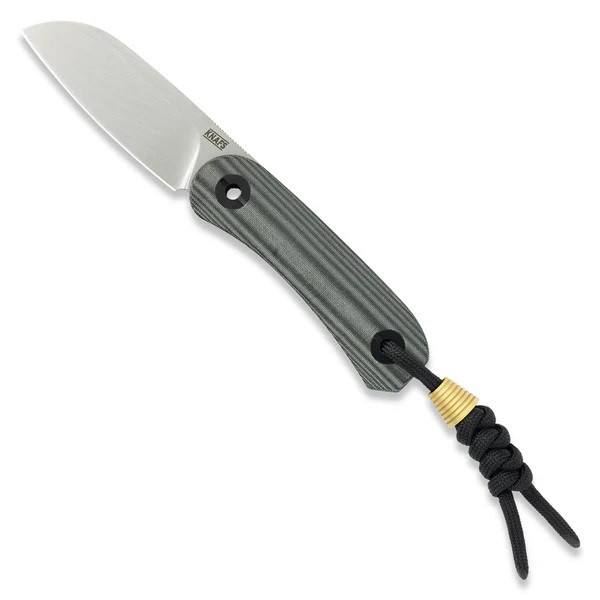 Knafs Lander 4 Black Sheep Fixed Blade Knife Black Micarta Handle