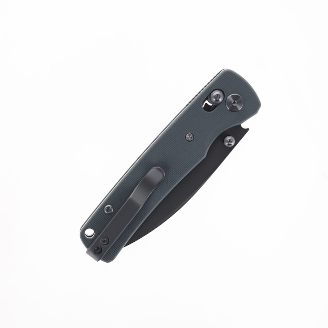 Miguron Vakor Axis Lock Folding Knife Gray G10 Handle Gray PVD