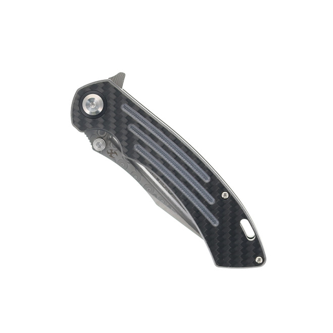 にの Kansept Pretatout Folding Knife Carbon Fiber/G10 Handle