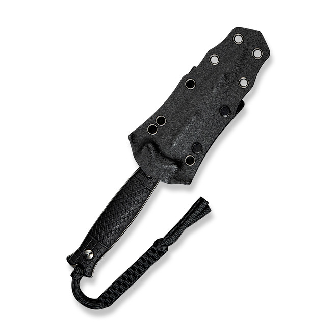 Run様 Civivi Perfrico Fixed Blade Knife Milled Black G10 Handle 14C28N