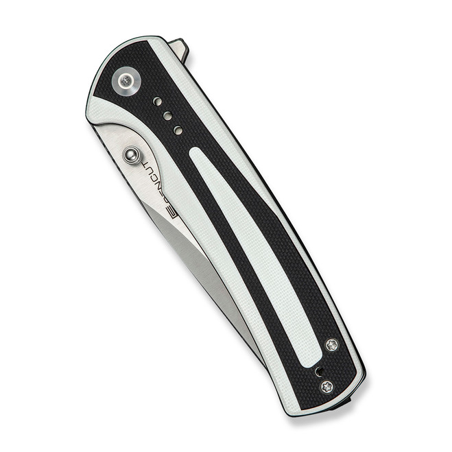 ツーちゃんです。 Sencut Regnator Folding Knife White/Black G10 Handle 9Cr18MoV