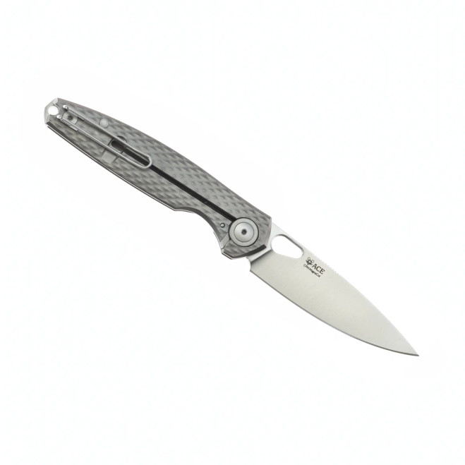 GiantMouse Reo Satin CPM Magnacut Ti Handle Folding Knife REO