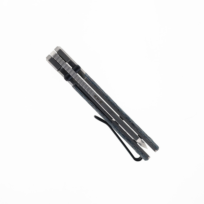 は Knife Standards RR Station Express Dark ice Folding Knife Black