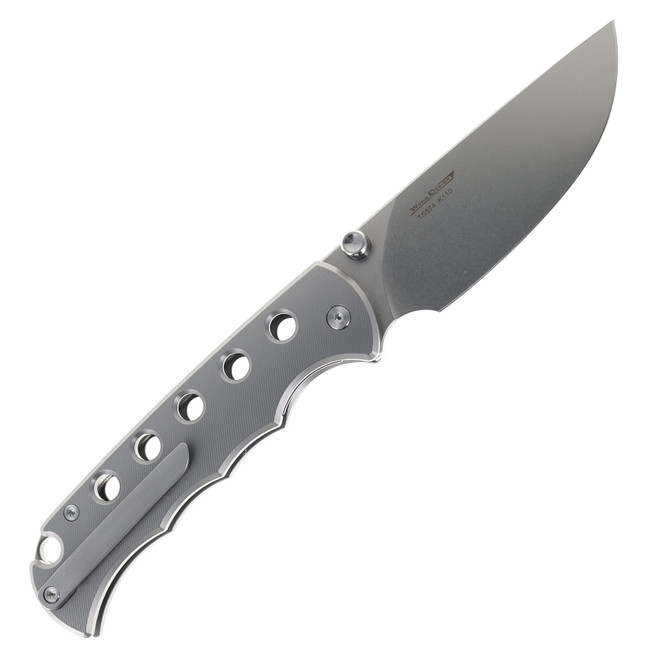 TwoSun Wong Design Titanium Handle Folding Knife K110 Drop Point