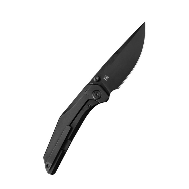 Kubey Eclipse Folding Knife Titanium M390 Black DLC