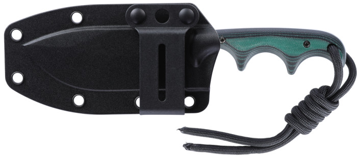 CRKT Minimalist Nessmuk Green Micarta Fixed Blade D2 2376 - White