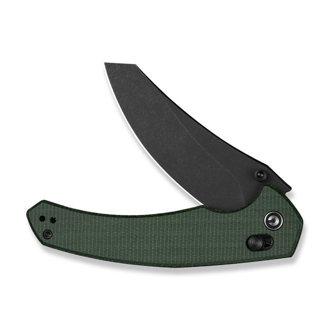 Civivi Sixgill Folding Knife Green Canvas Micarta Handle Nitro-V