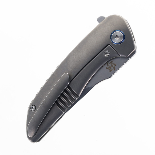 Mechforce Barker Collba Hokkaido Folding Knife Titanium Handle w