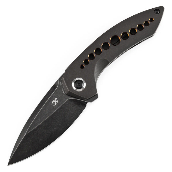 KANSEPT ODD 21 FRONT FLIPPER BLACKWASH TITANIUM WITH BRONZE