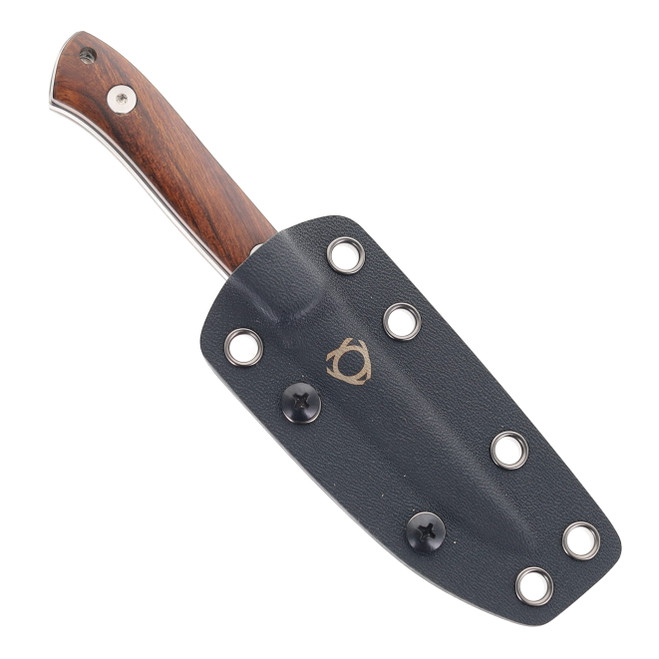 SixLeaf SL-42-Wood Micro Mini Fixed Blade Knife Desert Ironwood