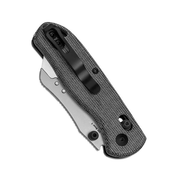 Kizer Drop Bear Utility Knife Black Micarta Handle SK5/5Cr15 Plain