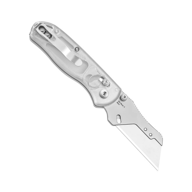 Kizer Drop Bear Utility Knife Acrylic Handle SK5/5Cr15 Plain